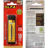 OLFA Excel Black Ultra Sharp Blade 9mm