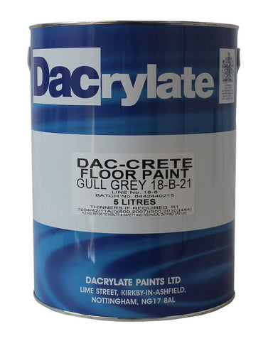 Dacrylate Dac-Crete Floor Paint 