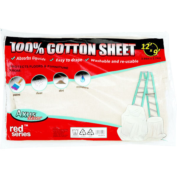 Axus Red Series 100% Cotton Sheet