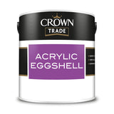Crown Trade Acrylic Eggshell Colours