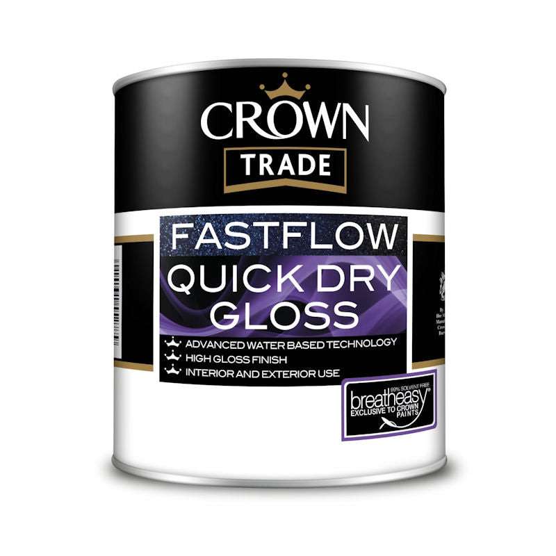 Crown Trade Fastflow Quick Dry Gloss Colour