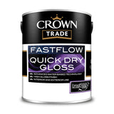 Crown Trade Fastflow Quick Dry Gloss White