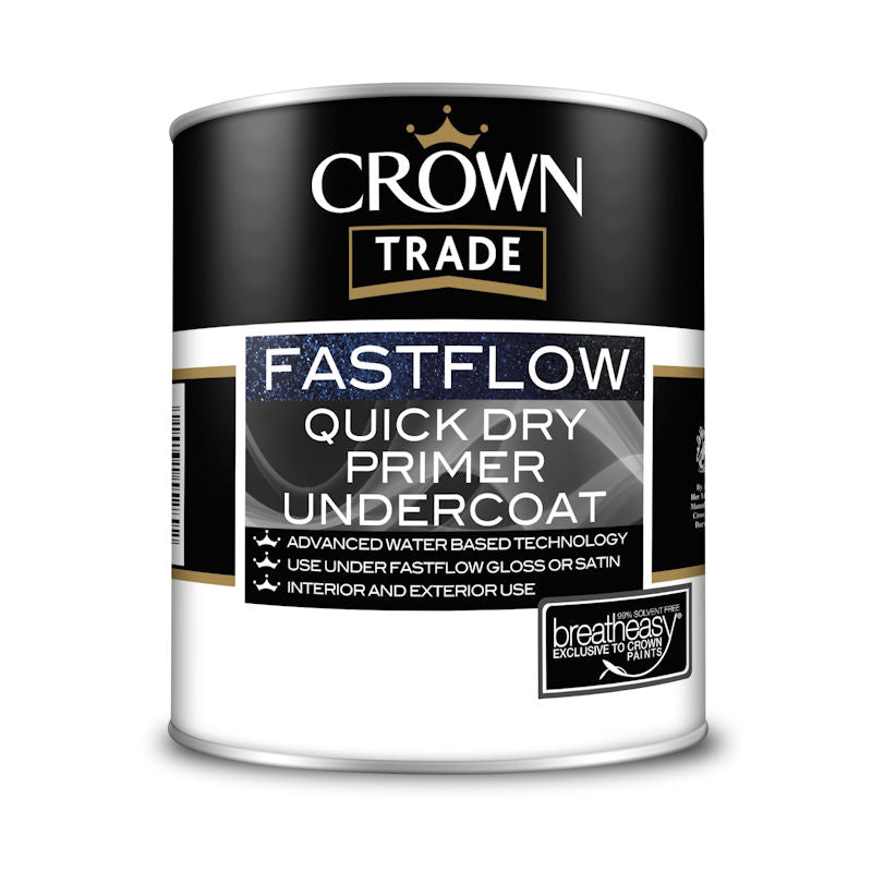 Crown Trade Fastflow Quick Dry Undercoat Grey