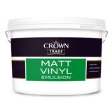 Crown Trade Matt Vinyl Emulsion Magnolia