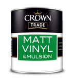 Crown Trade Matt Vinyl Emulsion Colours