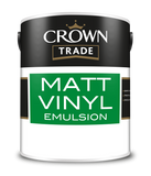 Crown Trade Matt Vinyl Emulsion White