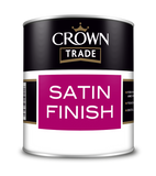Crown Trade Satin Finish Brilliant White