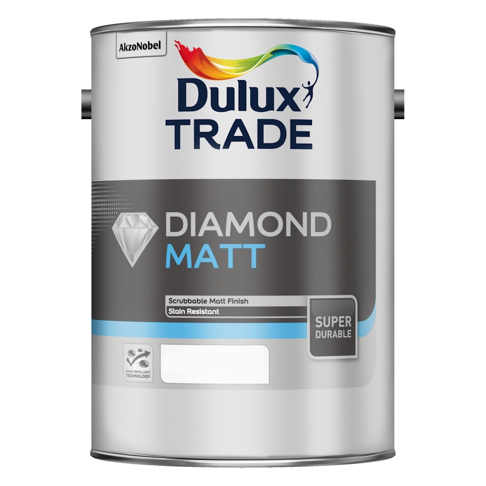 Dulux Trade Diamond Matt Magnolia 5 Litres