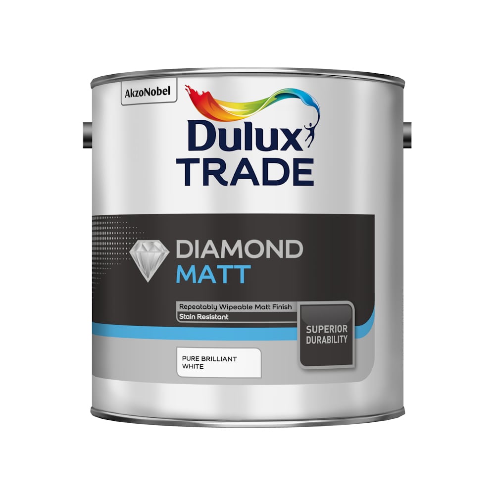 Dulux Trade Diamond Matt Pure Brilliant White