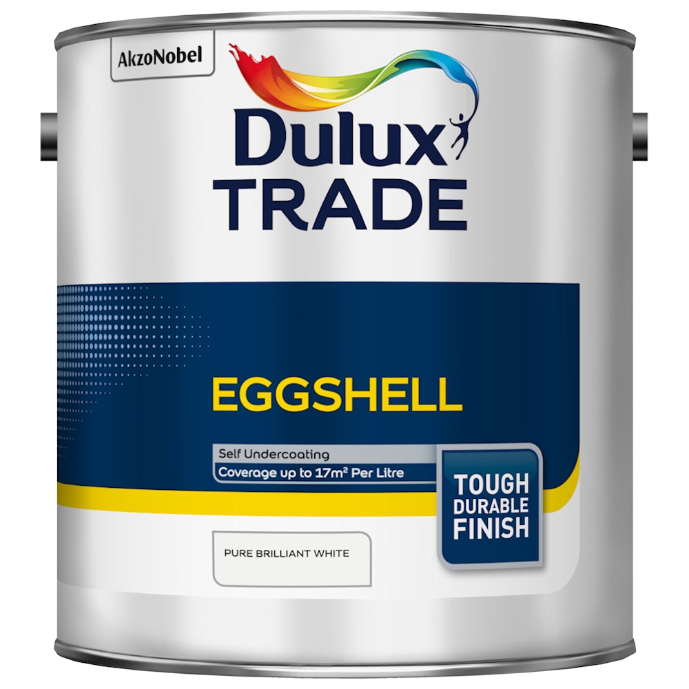 Dulux Trade Eggshell Pure Brilliant White