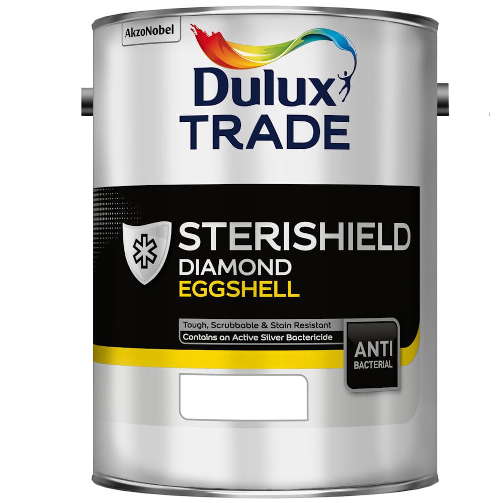 Dulux Trade Sterishield Diamond Eggshell Colours 5 Litres