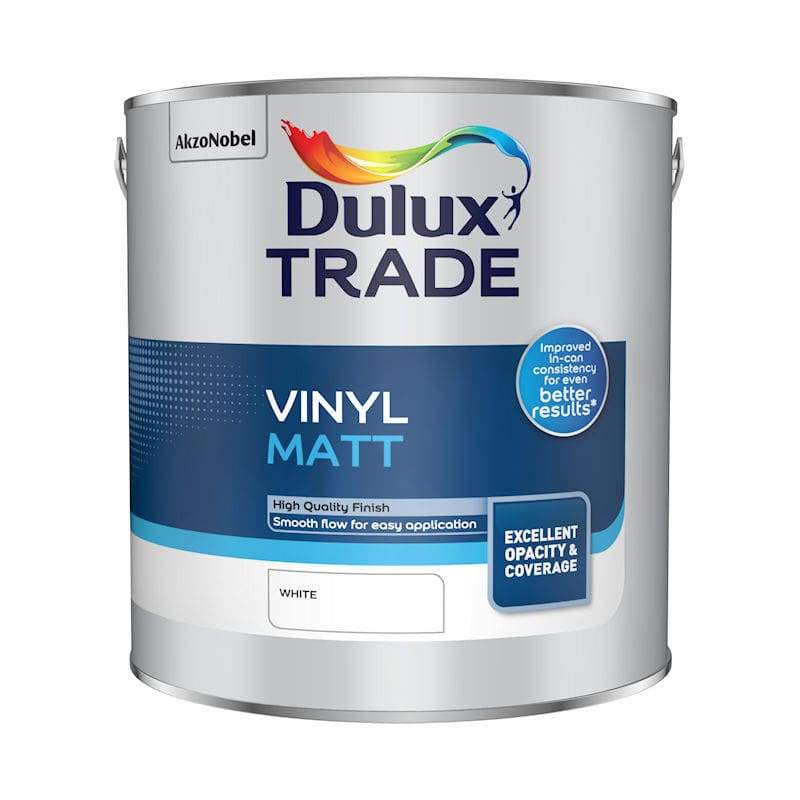 Dulux Trade Vinyl Matt Emulsion Black