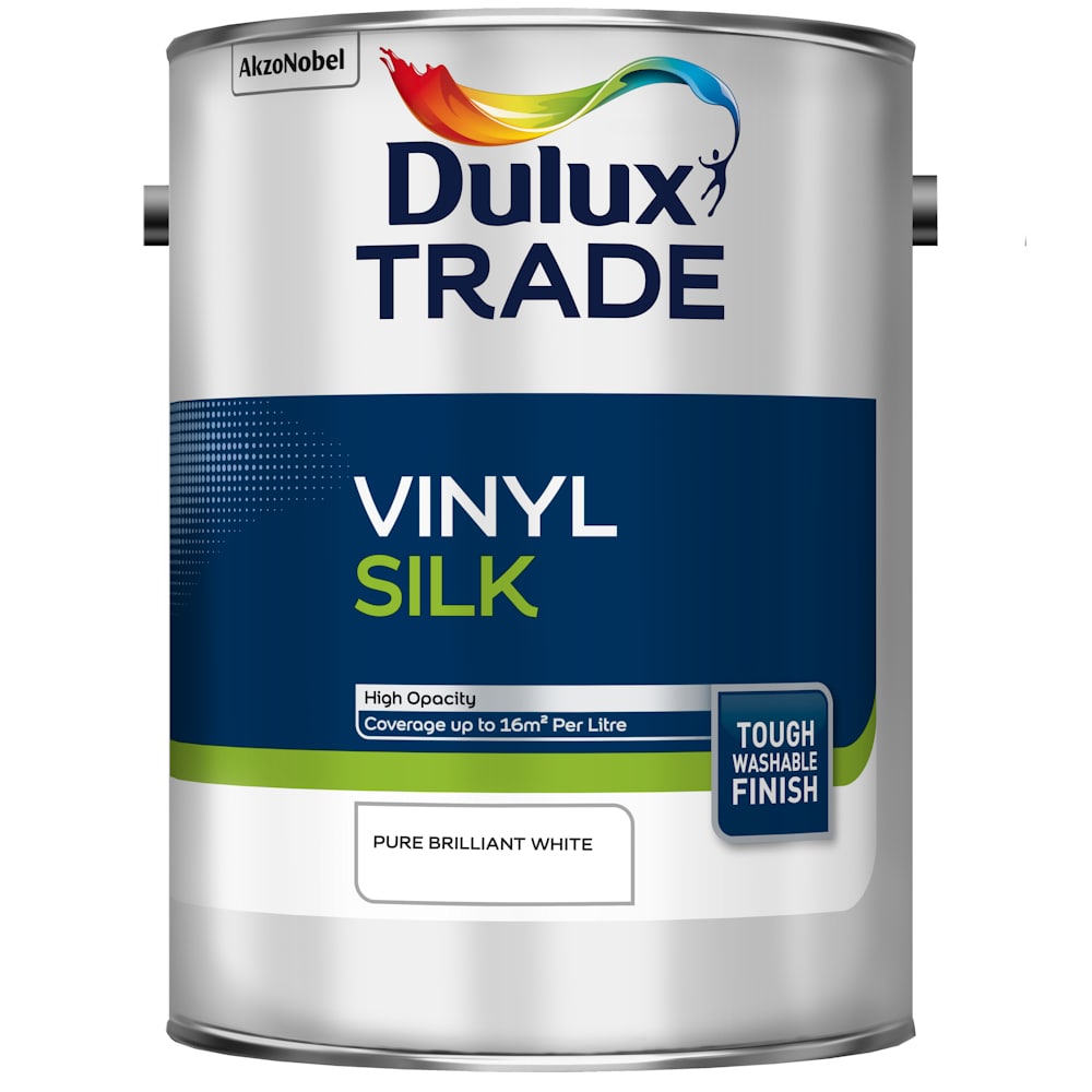 Dulux Trade Vinyl Silk Pure Brilliant White