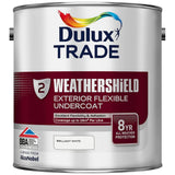 Dulux Trade Weathershield Flexible Undercoat Brilliant White