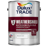 Dulux Trade Weathershield Flexible Undercoat Brilliant White