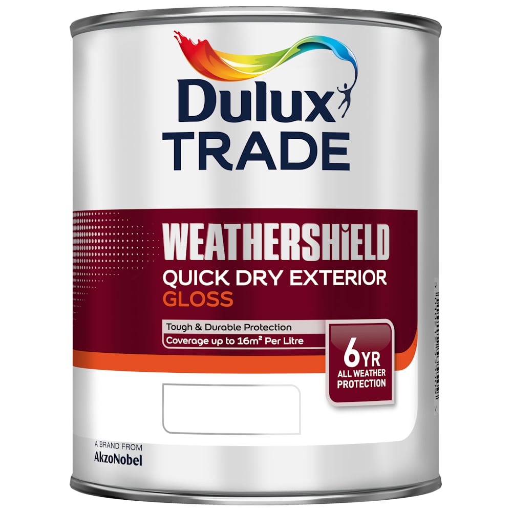Dulux Trade Weathershield Quick Dry Exterior Gloss Colours