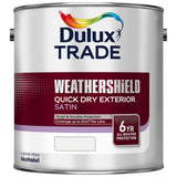 Dulux Trade Weathershield Quick Dry Exterior Satin Colours
