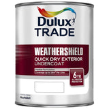 Dulux Trade Weathershield Quick Dry Undercoat Brilliant White