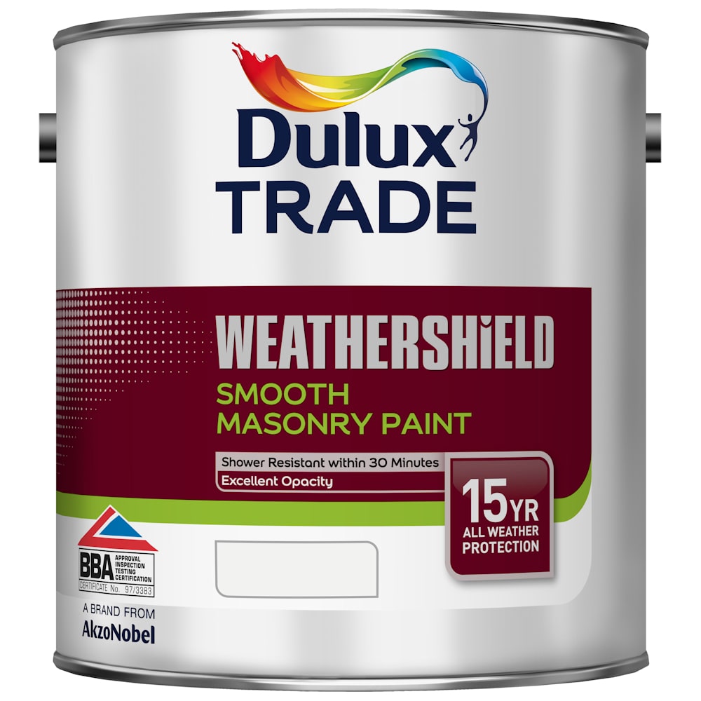Dulux Trade Weathershield Smooth Masonry Paint Colours