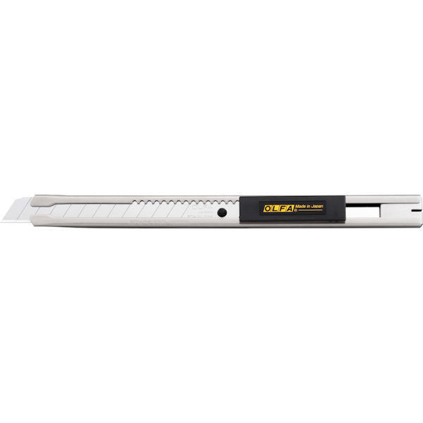 OLFA Ultra Slim Stainless Steel Precision Auto-Lock Knife 9mm