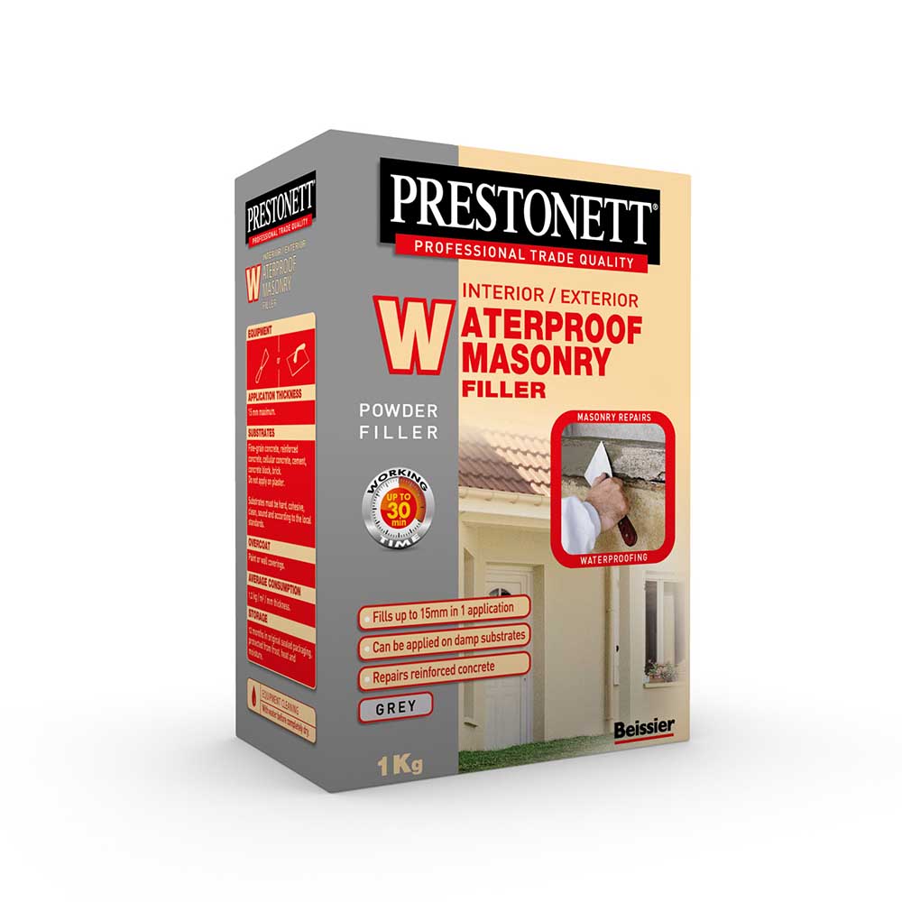 Prestonett Powder Waterproof Masonry Filler 1Kg