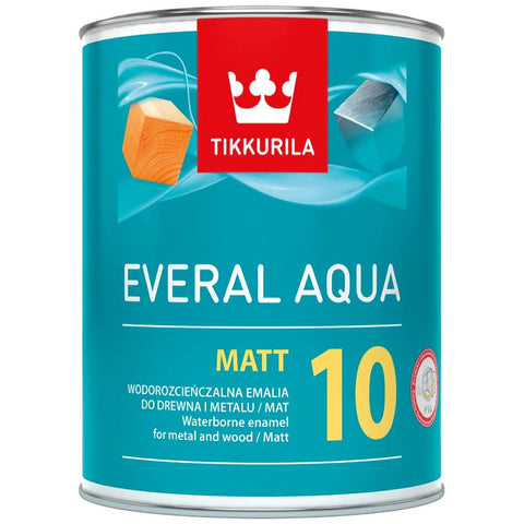 Tikkurila Everal Aqua Matt 10 Colours