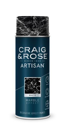 Craig & Rose Artisan White Marble Effect Spray